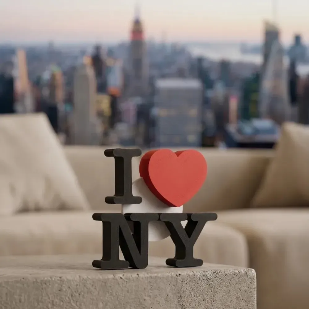 Letreiro I love NY